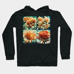 Beautiful Chrysanthemum flowers Hoodie